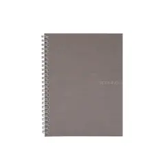 Fabriano&reg; EcoQua Spiral Bound Grid Notebook Stone