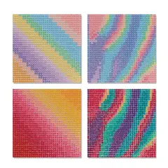Ombre Diamond Art Coaster Kit by Make Market&reg;