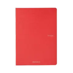 Fabriano&reg; Ecoqua Original Red Staple-Bound A5 Dotted Notebook