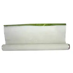 JAM Paper Floral Foil Wrapping Paper, 20" x 30ft. Ivory