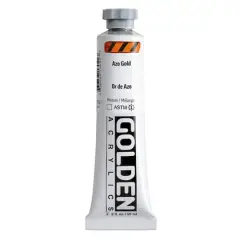 Golden&reg; 2oz. Heavy Body Acrylic Paint Azo Gold