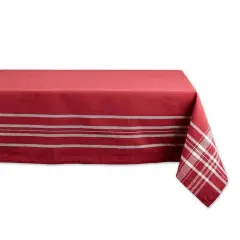 DII&reg; 102" Redwood Harvest Market Tablecloth