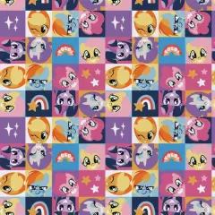 Camelot Fabrics My Little Pony Peek-A-Boo Cotton Precut Fabric Bundle
