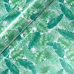 Siser&reg; EasyPatterns&reg; Plus Tropical Leaves Heat Transfer Vinyl Light Blue/Green