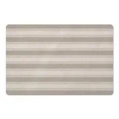 Stripe Floor Mat Taupe