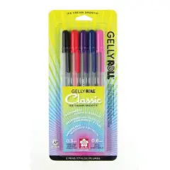 Gelly Roll&reg; Classic&trade; 06 Fine Point Gel Pen 5 Color Set 