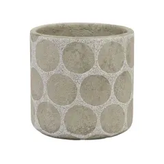 Hello Honey&reg; Wax Relief Dots Terracotta Planter Natural
