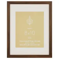 Aspect Rustic Narrow Frame With Mat by Studio D&eacute;cor&reg;