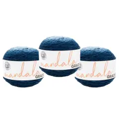 3 Pack Lion Brand&reg; Mandala&reg; Gradient Yarn Steel Blue