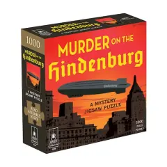 Murder on the Hindenburg Classic Mystery Jigsaw Puzzle: 1000 Pcs