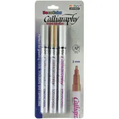 DecoColor&reg; Calligraphy Opaque Paint Marker Set