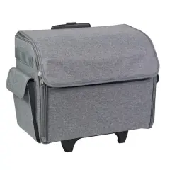 Everything Mary Heather Gray Sewing Machine Rolling Case