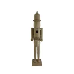 24" Soldier Drummer DIY Pinewood Nutcracker by Make Market&reg;
