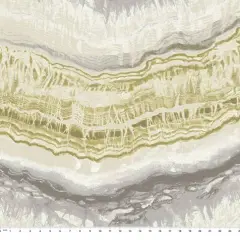 Springs Creative Modern Coastal Marble Raffia Fabric