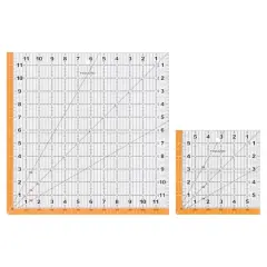 Fiskars&reg; Square Acrylic Quilting Ruler Set