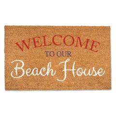 Welcome To Our Beach House Doormat