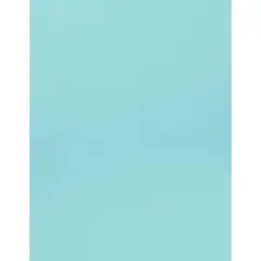 PA Paper&trade; Accents 8.5" x 11" 73lb. Muslin Cardstock Paper, 1,000 Sheets Geyser Blue