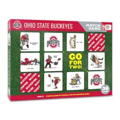College Team Licensed Memory Match Game Ohio State Buckeyes