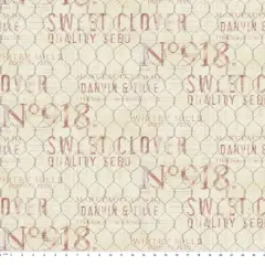 Susan Winget Farmhouse Rooster Chicken Wire Cotton Fabric