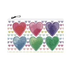 Diamond Dotz&reg; Beginner Love Hearts Zipper Pouch Diamond Painting Kit