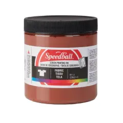 Speedball&reg; Fabric Screen Printing Ink Brown