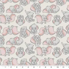 Disney&reg; Dumbo Poses Cotton Fabric