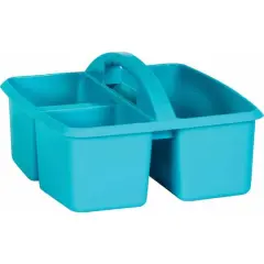 Teacher Created Resources Plastic Storage Caddy, 6ct. Teal