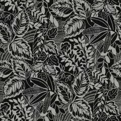 RoomMates Vintage Batik Jungle Peel & Stick Wallpaper Black/Gray