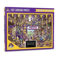 College Barnyard Fans 500 Piece Puzzle East Carolina Pirates