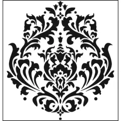 The Crafter's Workshop Brocade Stencil