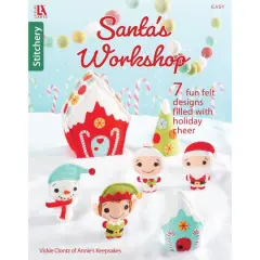 Leisure Arts&reg; Handmade Holiday Santa's Workshop Book