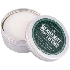 European Soaps Bergamot & Thyme Shave Soap in Tin, 150g