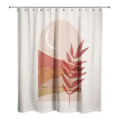 Warm Picture Window Shower Curtain
