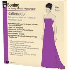 Dritz&reg; 1/4" Black Boning