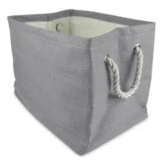 DII&reg; Large Rectangle Solid Gray Paper Bin