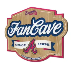 MLB Fan Cave Sign Atlanta Braves