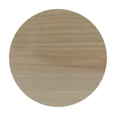 12" Circle Plaque by Make&reg; Market, 2ct. Natural