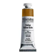 Williamsburg&reg; Artist Oil Colors, 37mL Italian Yellow Ochre