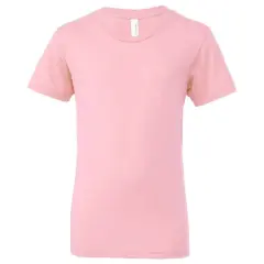 BELLA+CANVAS&reg; Short Sleeve Jersey Youth T-Shirt Pink