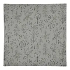 Green Leaf Pattern Cotton Twill Napkin