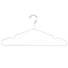 Simplify Metal Hangers, 12ct. White