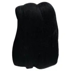 Clover Natural Wool Roving Fibers Black