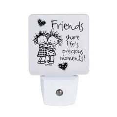 Marci Art Friends Share Life's Precious Moments Night Light