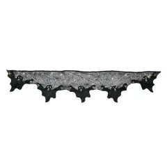 96" Black Ghost LED Lighted Mantel Scarf by Ashland&reg;