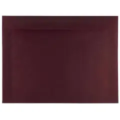 JAM Paper 9" x 12" Booklet Vellum Envelopes, 25ct. Burgundy