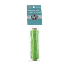 Gudebrod Artificial Sinew Bobbin, 20yd. Neon Green