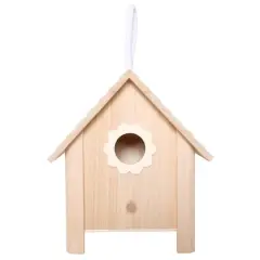 7" Plywood Flower Birdhouse by Make Market&reg;
