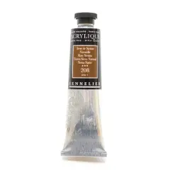 Sennelier Extra Fine Artists' Acrylic Paint, 60mL 208 Raw Sienna