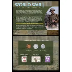 World War I Coin & Stamp Collection