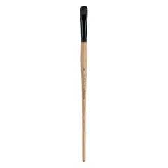 Princeton&trade; Catalyst&trade; Polytip&trade; Long Handle Bristle Short Filbert Brush